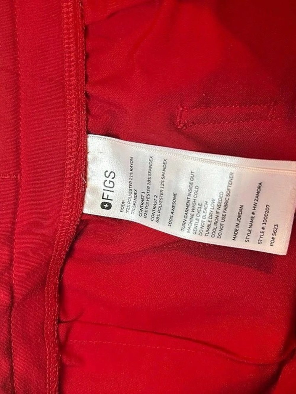 Winning Red FIGS set size small
Zamora High-Rise Jogger and Catarina top - Picture 3 of 4